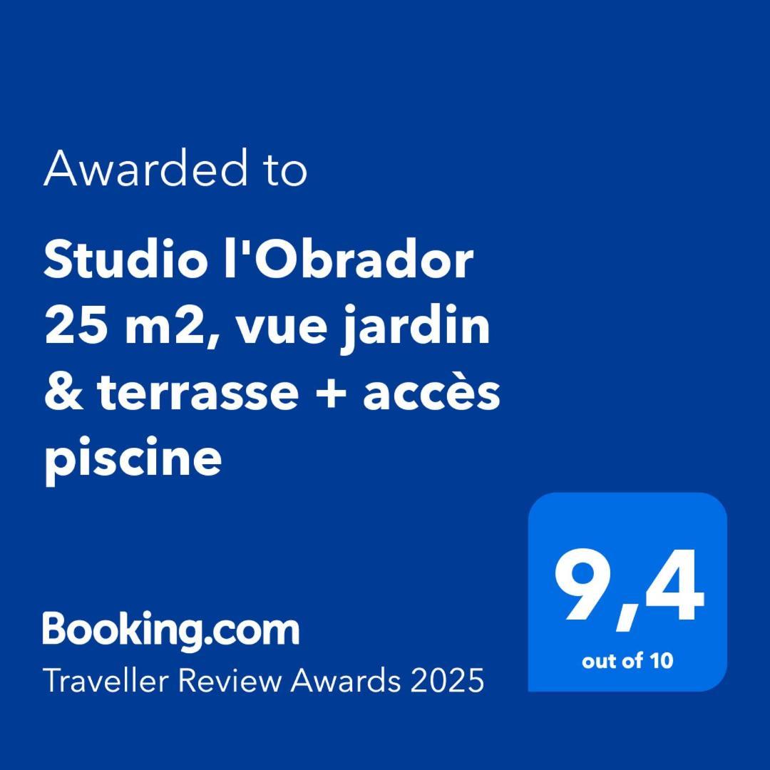 Studio L'Obrador 25 M2 - Cuisine & Terrasse - Acces Piscine Rieux-Minervois Экстерьер фото